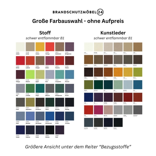 gepolsterter Barhocker Lima (schwer entflammbar B1)
